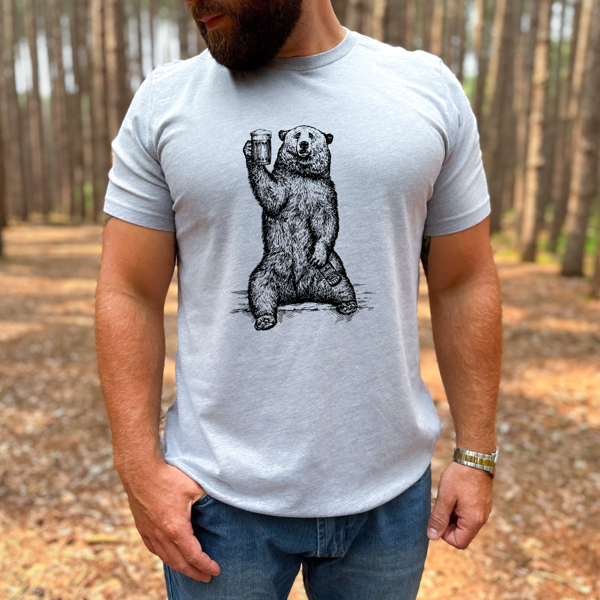 Beer Loving Be Tshirt Nature Graphic Tee *Unisex Fit*