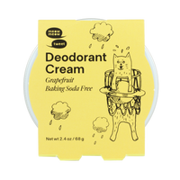 Deodorant Cream Grapefruit Baking Soda Free