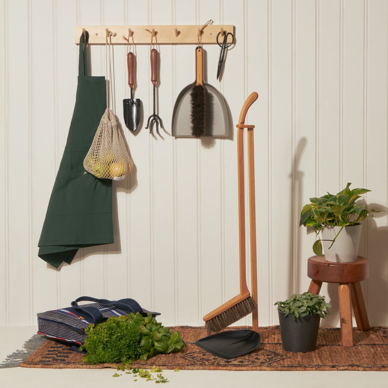 Long Handle Dustpan & Brush Set
