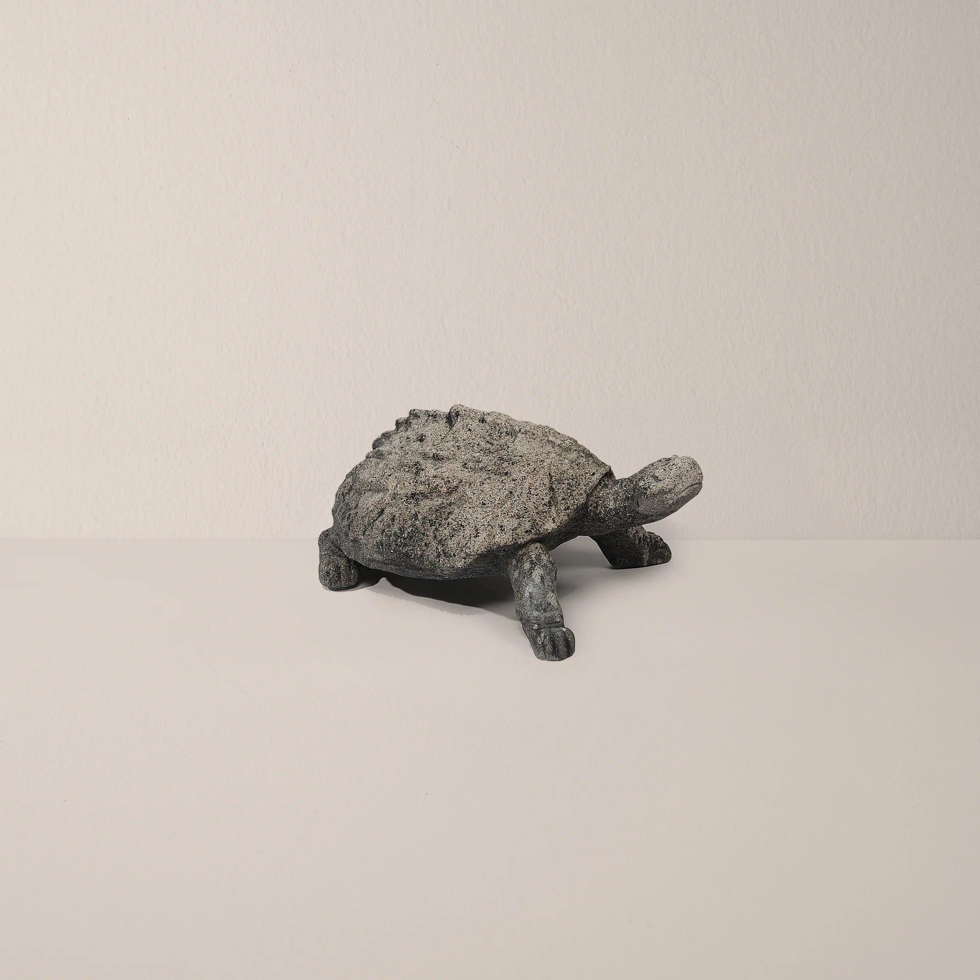 Cast Stone Aged Garden Turtle Statue