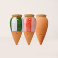 Mini Ollas Self-Watering Pots - Glaze- Set of 3