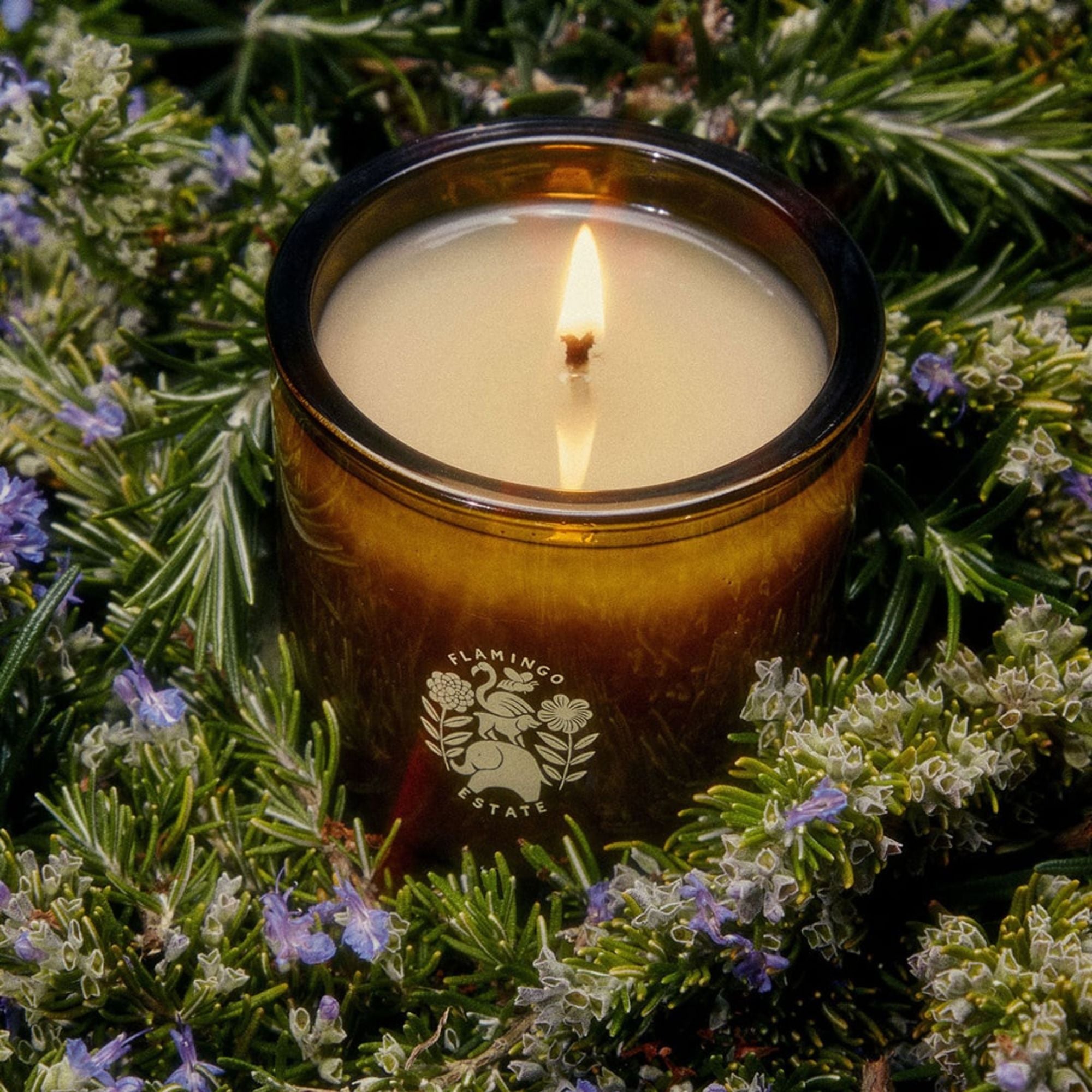 Climbing Tuscan Rosemary Candle