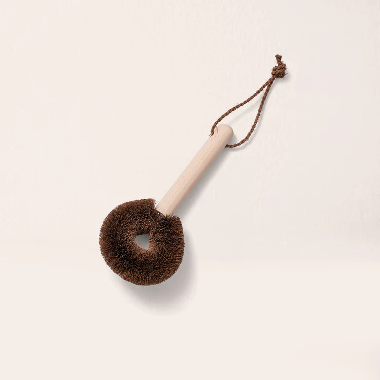 Tawashi Beech Handle Skillet Brush