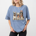 MAPTEES Subtle FDT Comfort Colors Shirt, Sarcastic 4th Of July T-shirt, Frenchie Dachshund Terrier Sarcastic Graphic Tee, Funny Independence Day Tee