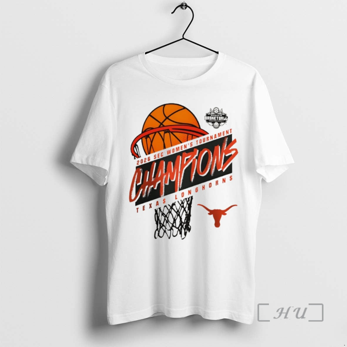 Officials Texas Longhorns 2026 Sec Womens Basketball Tournament Champions Unisex T-shirt, Sweatshirt, Hoodie, Long Sleeve Tee