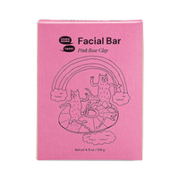 Facial Bar Pink Rose Clay