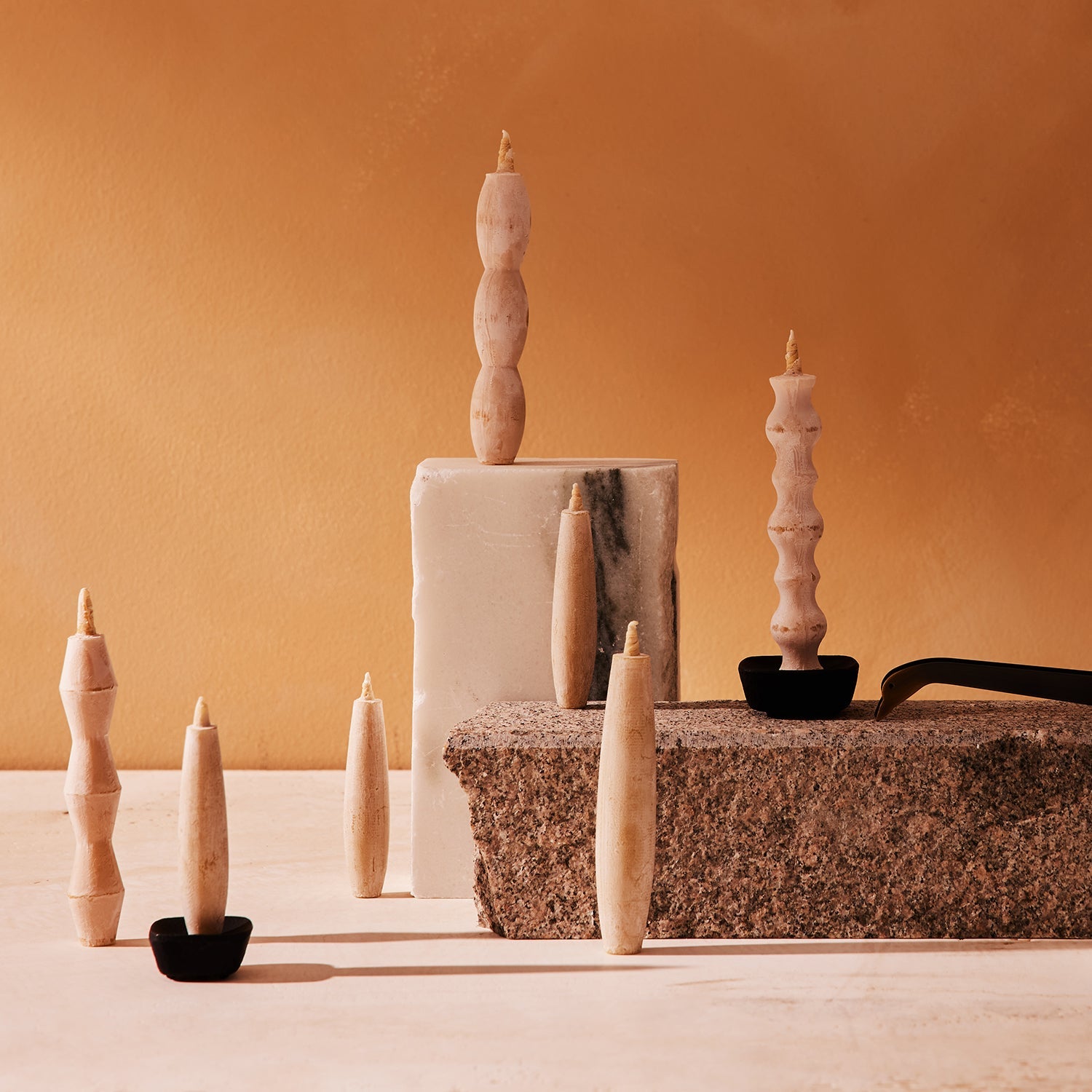 Nanao Medium Candle - Set of 5