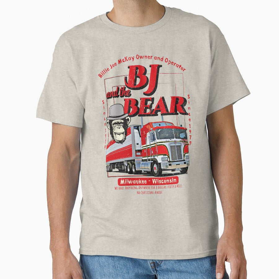 BJ and The Bear Trucking Company Lts by Alema Art Unisex T-shirt, Sweatshirt, Hoodie, Long Sleeve Tee