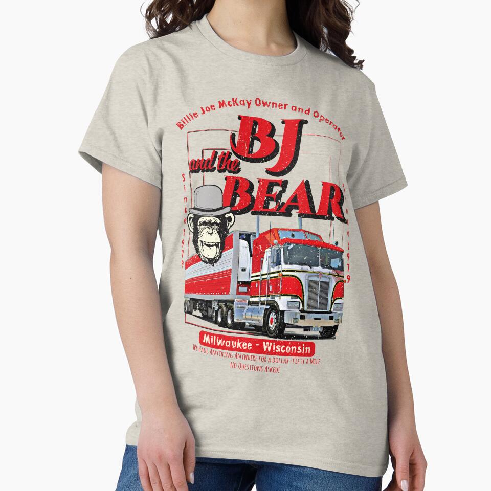 BJ and The Bear Trucking Company Lts by Alema Art Unisex T-shirt, Sweatshirt, Hoodie, Long Sleeve Tee
